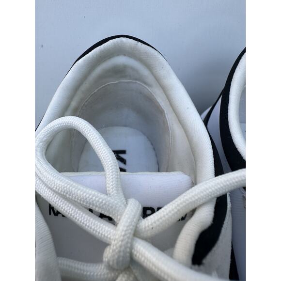 KARL LAGERFELD PARIS Coty Choupette Logo Sneakers Size 7 White Cat Patches - Picture 5 of 13
